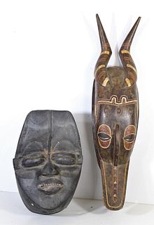 Two African Tribal Wood Carvings