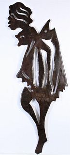 Murat Brierre (1938-1988) Haitian, Metal Sculpture