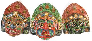 (3) Nepalese Masks