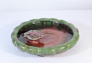 Fulper Pottery "Lillypad" Bowl