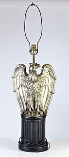 Melrose Federal Eagle Gilt Lamp