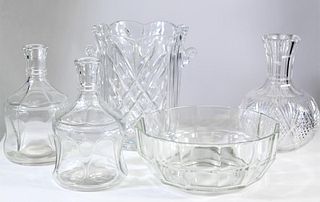 Group of 5 Glass Pieces