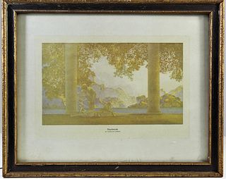Maxfield F. Parrish (1870-1966), "Daybreak" Print