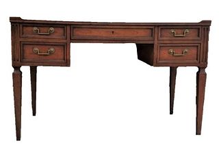 Louis XVI Style Leathertop Desk
