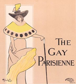 Maitre de L'Affiche Ellis Hyland Poster Gay Parisienne