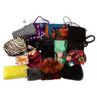 Collection of 17 Assorted Evening Bags