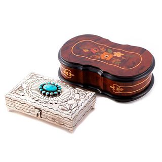 Two jewelry boxes