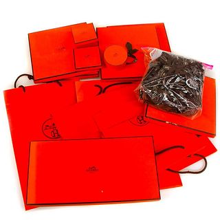 Collection of Hermes packaging