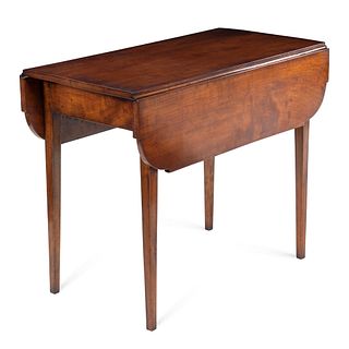 A New England Federal Cherrywood Pembroke Table
