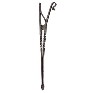 A Pair of Wrought-Iron Pipe Tongs