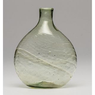 A Blown Glass Flask