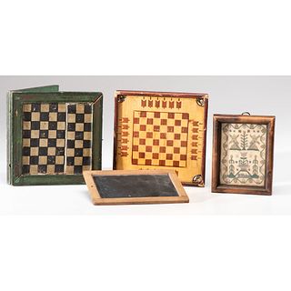 Two Miniature Game Boards