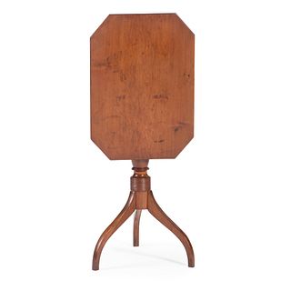 A Federal Cherrywood Candlestand