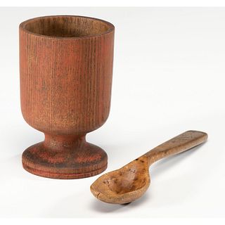 An Early Chestnut Drinking Cup
