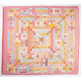 Five Pastel Pieced Quilts