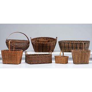 Seven Woven Baskets 