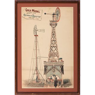 Three Wind Mill Advertising Posters