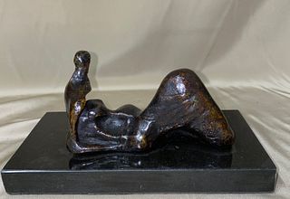 English Bronze Sculpture Henry Moore