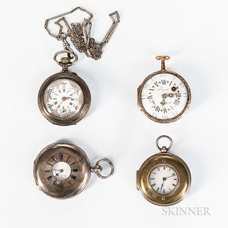 Two Demi-hunter and Two Early Pendant Watches