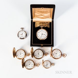 Seven Pocket Watches