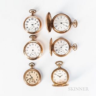 Five American Watches and a Swiss Watch