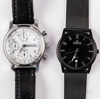 Hamilton Reference 3828 Automatic Chronograph Wristwatch