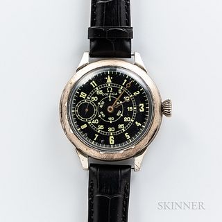 Omega Aviator or Pilot's Wristwatch