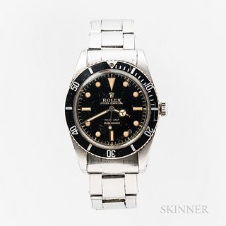 Single-owner Unserviced Rolex Reference 5508 "James Bond" Wristwatch