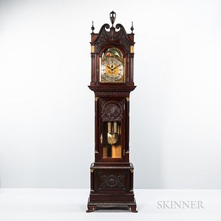 Walter Durfee-style Hall Clock