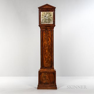 Earnshaw Mahogany Long Case Clock