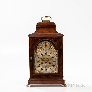 William Smith Mahogany Bracket Clock