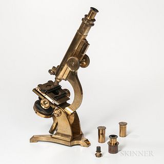 Moritz Pillischer Compound Monocular Microscope