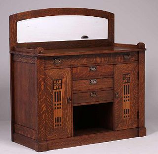 Shop of the Crafters Inlaid Sideboard c1905-1910
