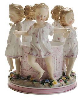 Rudolstadt Porcelain Figural Group