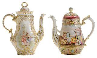 Dresden Porcelain Coffeepot,