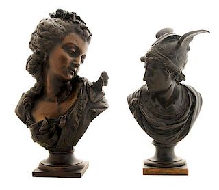 Two Figural Busts