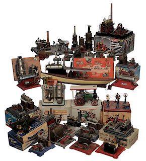 Large Collection Steam Engines and