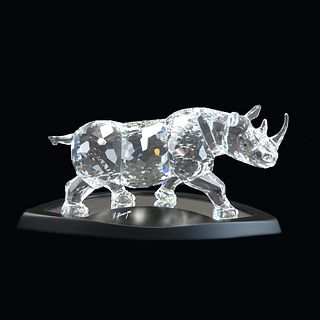 Swarovski Crystal Rhinoceros
