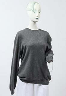 Ermenegildo Zegna Gray Cashmere Sweater