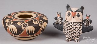 Hopi Indian pottery