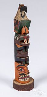 Northwest Coast Native American Indian totem pole