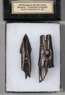 Eskimo side cutter harpoon