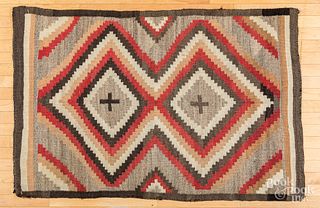 Navajo Indian rug, 64" x 41".
