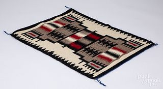 Two Navajo Indian pictorial weavings