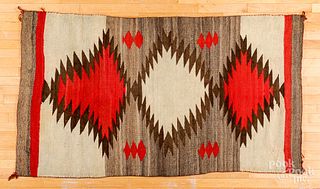 Navajo Indian rug,"pound" rug type