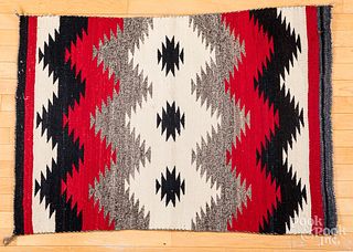 Navajo Indian rug, 48 1/2" x 34".