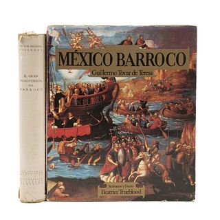 Tovar de Teresa, Guillermo / Villegas, Víctor Manuel. a) México Barroco. b) El Gran Signo Formal del Barroco. Piezas: 2.