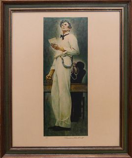 NORMAN ROCKWELL "ABE LINCOLN" ARTIST PROOF LITHO