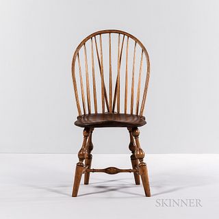 Braced Bow-back Windsor Side Chair