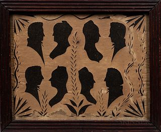 Hollow-cut Family Silhouette
